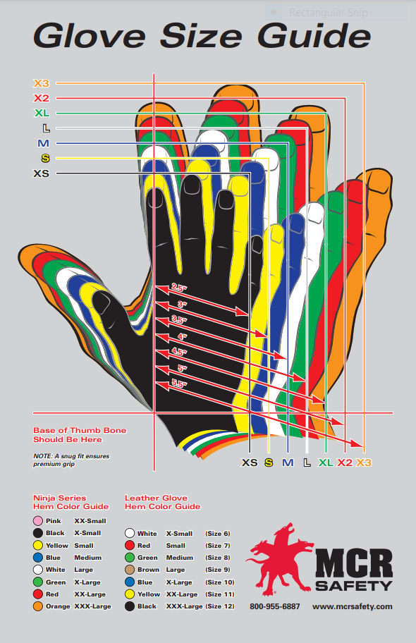 MCR Safety 5055 SensaGuard Disposable Latex Industrial Gloves, 100 Glo ...