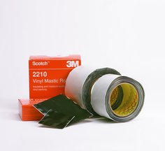 Scotch® Mastic Strip 2230, 0.624 in x 6 in, Black, 1 strips/bag, 40
strips/Case