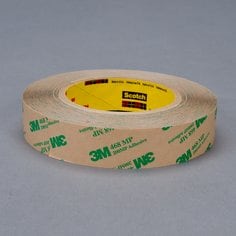 3M™ Adhesive Transfer Tape 468MP, Clear, 6 in x 60 yd, 5 mil, 8 rolls
per case