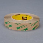 3M™ Adhesive Transfer Tape 468MP, Clear, 1 in x 60 yd, 5 mil, 36 rolls
per case