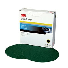 3M™ Green Corps™ Stikit™ Disc 255U, 01556, 8 in, 60E, 50 discs per
carton, 5 cartons per case