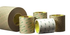 3M™ Adhesive Transfer Tape 9461P, Clear, 4 in x 10 yd, 1.16 mil, 6 rolls
per case, Sample