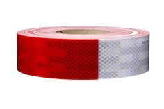 3M™ Diamond Grade™ Conspicuity Markings 983-32, Red/White, 67636, 2 in x
50 yd, kiss-cut every 18 in