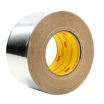 3M™ Aluminum Foil Tape 439, Silver, 250 mm x 55 m, 3.1 mil, 1 roll per
case