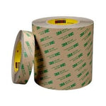 3M™ Adhesive Transfer Tape 468MP, Clear, 27 in x 180 yd, 5 Mil, 1/Case