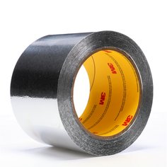 3M™ Aluminum Foil Tape 425, Silver, 48 in x 60 yd, 4.6mil, 1 roll per
case