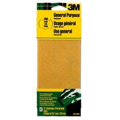 3M™ Aluminum Oxide Sandpaper 9015NA, 3-2/3 in x 9 in, Fine grit, 6/pk,
Open Stock