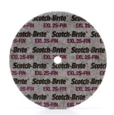 Scotch-Brite™ EXL Unitized Wheel, XL-UW, 3S Fine, 3/4 in x 1/8 in x 1/8
in