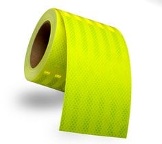 3M™ Diamond Grade™ Emergency Vehicle Markings 983-23, Fluorescent
Yellow-Green, 4 in x 50 yd