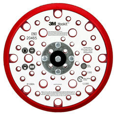 3M Xtract™ Low Profile Back-up Pad, 20465, 152 mm x 9.52 mm x 15.8 mm,
External 53 Holes Red Foam, 10 ea/Case