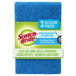 Scotch-Brite® Non-Scratch Scour Pads 623-10, 10/3