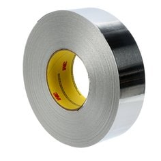 3M™ Aluminum Foil Tape 2C120, Silver, 48 mm x 45.7 m, 1.8 mil, 24 rolls
per case