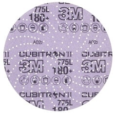 3M Xtract™ Cubitron™ II Film Disc 775L, 180+, 6 in, Die 600LG,
50/Carton, 250 ea/Case