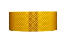 3M™ Diamond Grade™ Conspicuity Markings 983-71 Yellow, Mandako Logo, 2
in x 50 yd, kiss-cut every 9 in