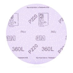 3M Xtract™ Film Disc 360L, 20798, P220 3MIL, 6 in, 100/Carton, 500
ea/Case