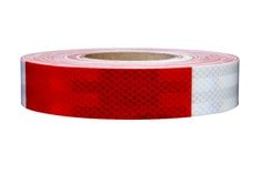 3M™ Diamond Grade™ Conspicuity Markings 983-326, Red/White, Adhesive
Coated, Linered, 1 ½ in x 150 ft