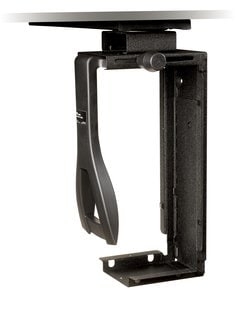 3M™ Adjustable Under-desk CPU Holder with 360 Degree Swivel, Black,
CS200MB