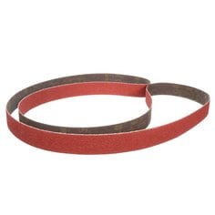 3M™ Cubitron™ II Cloth Belt 984F, 80+ YF-weight, 2 in x 120 in, Film-lok, Single-flex, Scallop B