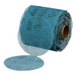 3M™ Blue Net Disc Roll 36451, 150, 3 in, 100 Discs/Roll, 8 Rolls/Case