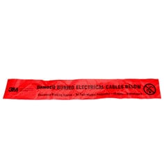 3M™ Electronic Marking System (EMS) Warning Tape 7902-XT, Red, 12 in, Power, 500ft, 1 Box/Case