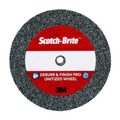 Scotch-Brite™ Deburr & Finish Pro Unitized Wheel, DP-UW, 8C Coarse+, 2
in x 1 in x 1/4 in